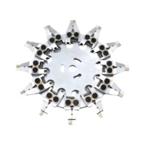 Rotary Disc Clamping Display Set With Discs, Black Bean Clamp And Holder