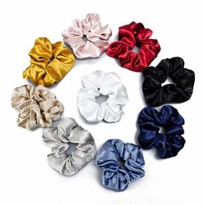 China 100% Mulberry Silk Head Wrap For Edges , 1cm Silk Hair Scrunchy factory