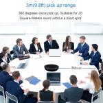Omnidirectional USB Conference Call Speakerphone For 10m2-15m2 Meeting Room