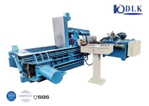 China Tin Bucket Scrap Baler Press Machine Hydraulic Working For Recycling Yard factory