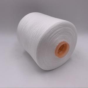 China PPC 45S/2 Poly Poly Core Yarn raw white bright For Sewing Thread factory