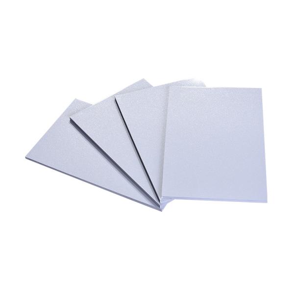 Pearl White Fire Rated Aluminum Composite Panel B1 A2 Anticorrosive Waterproof