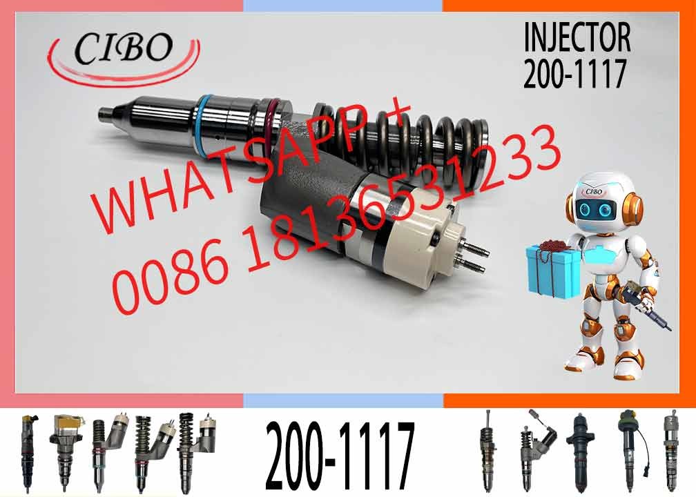 Common Rail Fuel Injector 291-5911 249-0709 200-1117 235-1403 244-7716 253-0619 254-4183 20R-2284 for C15 Engine