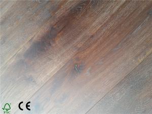 China Oak Engineered Flooring, Brushed,chemical treated factory
