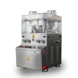 China High Efficiency Fully Automatic Stainless Steel material 35 stations Rotary type Tablet Press Machine For Candy factory