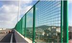 Galvanized Powder Coated Anti Glare Metal Mesh Fence For Highway In Stainless