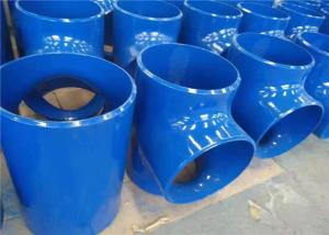 China Sch10 Sch 20 Sch40 Butt Weld Reducing Tee Ss304 Ss316l Stainless Steel Equal Tee factory