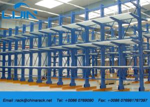 China Heavy Duty Cantilever Warehouse Racks , Adjustable Q235B Steel Cantilever Racking factory