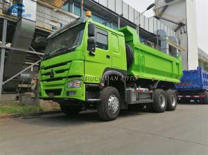 China U Shape Bucket 10 Wheel SINOTRUK HOWO Tipper Truck With Tubeless Tire factory