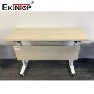 China Ekintop School Student Foldable Combination Learning Table Student Meeting Desk factory