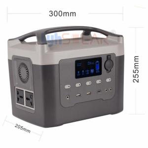 China High Capacity Rechargeable Portable Power Station 600W For Outdoor Activities factory