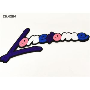 Customized Varsity Letterman Jacket Patch For Clothing Eco - Friendly