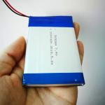 High Capacity 7.4V Li Polymer Battery 505284 2S1P 2600mah rechargeable li-ion li