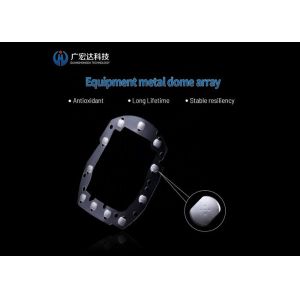 0.1mm Tolerance Custom Metal Dome Array dustproof For Remote Control Keypads