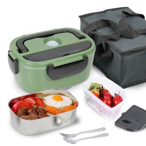 China 60W Stainless Steel Electric Lunch Box Leakproof And Heat Resistant For Easy Meal Heating factory