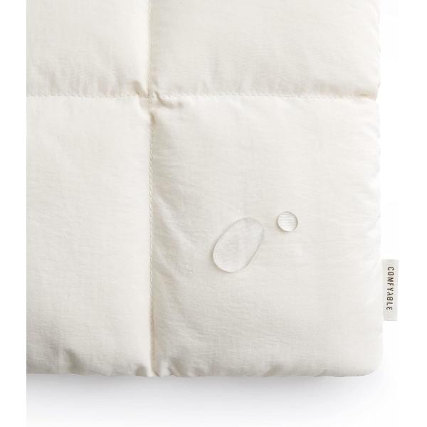 Comfortable puffy laptop sleeve 13 "14", quilted down ladies laptop handbag