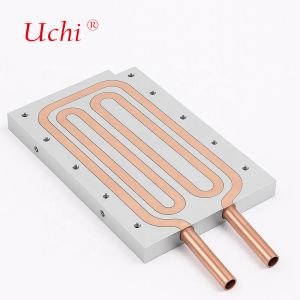 CNC Machining Water Cooling Plate Liquid Cooling Block PSU Tube Heatsink，Fluid