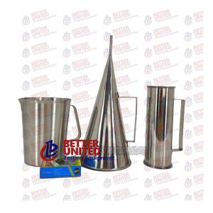 China Stainless Steel Marsh Funnel Viscometer Drilling Fluids Testing Equipment factory