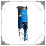 Chinoiserie Big Glass Bongs 18 Inches Height 10 Arms Hookah Perc Glass Water