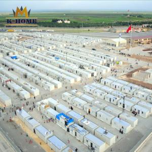 China Modular Container House Emergency Refugee Container Unit For Homeless factory