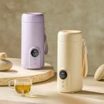 400W 550ml Portable Stainless Steel Water Cup with Touch Screen Button