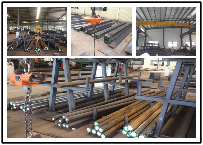 SCM440 Hot Rolled Alloy Steel Round Bar , Hardened Tool Steel 1.7225 / SAE4140