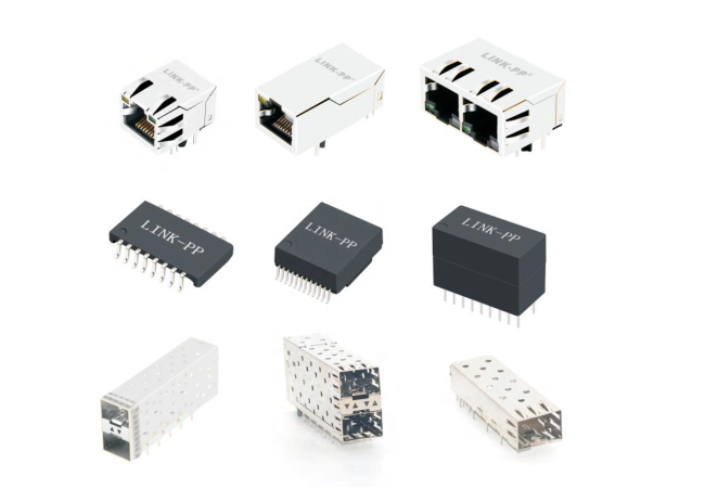 RJ45 Modular Jack With / Without Magnetic None POE / POE / POE+ 2