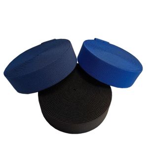 Plain Polyester Custom Color Woven Elastic Webbing for Waistband