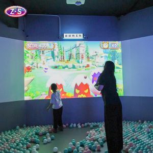 Laser 3D Interactive Wall Games Projection System With Long-lasting Light Source