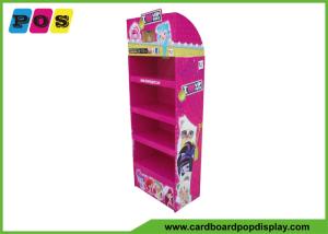 China Four Shelves Retail Cardboard Pop Displays For Plush Toys Promtion FL036 factory