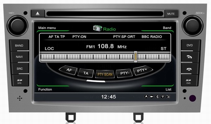 Ouchuangbo S100 A8 Dual Core 7"DVD Player For Peugeot 408 Car GPS Navi Multimedia System