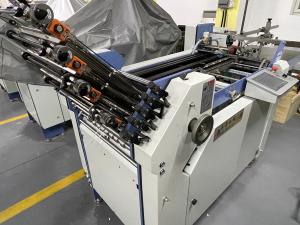 380V Power A4 Paper Folding Machine Fully Automatic With Stable Feeding