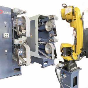 China Rbt Fully-Automatic CNC Polishing And Deburring Robot For Door Plates, Door Handles, Hinges, Locks, All Metal Parts factory