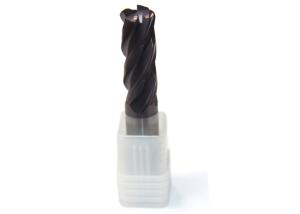 China Carbide Square End Mill Cutter Stainless Hardened Steel 0.6 μm Grain Size factory