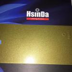 Superior Gloss Metallic Gold Powder Coat Salt Spray Resistance Corrosion