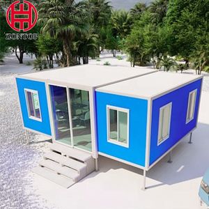 Zontop China Luxury Prefabricated 20ft Expandable Container Modular Home Prefab