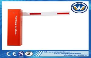 China Straight Arm Driveway Barrier Gate Operated by DC Brushless Motor with 1.5s-6s Time factory