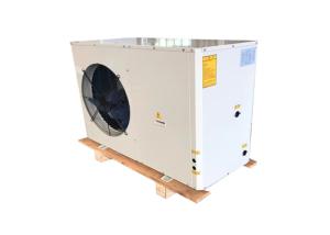 China 17kw Domestic Air Source Heat Pump , Modular Scroll Packaged Heat Pump Hot Water factory