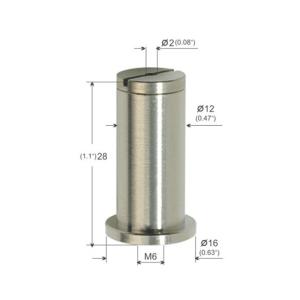 China ∅16*28mm Wall Mounted Picture wire cable hanging system YW86258 factory