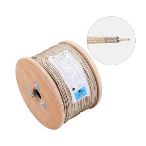 China Nickel Plated Mica Insulated Cable Glass Braided UL5335 22AWG Conductor factory