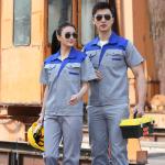 Colorfast Anti UV Safety Officer Uniform Working Style