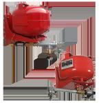 Thermal Controlled Automatic Fire Extinguisher 20L Container