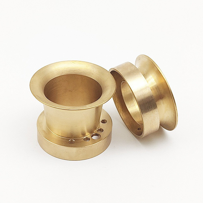 CNC Lathe Machining Brass Part CNC Turning Machining Metal Parts