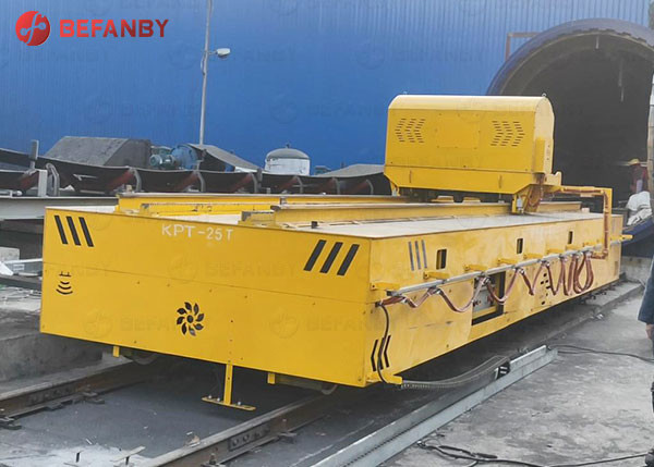 Annealing Furnace Using 30 Ton Platform Trolley Railway