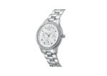 Interchangeable Strap Quartz Silver Watch , Women'S Custom Quartz Watches
