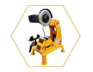 China 0.75KW Pipe Cutting Machine Steel Pipe Cutter Quick installation factory