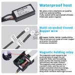 High Definition Motorcycle Battery Cut Off Switch With Universal Positive