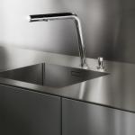 Modular Stainless Steel Kitchen Cabinets Smart Cupboard Lacquer Kitchen Small