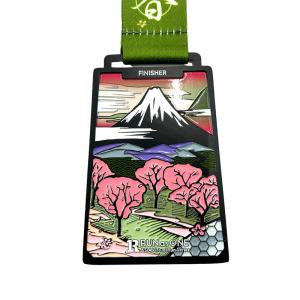 China Asia Virtual Run Series Races Award Soft Enamel Medal Customization factory