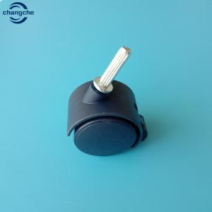 China Furniture Swivel Nylon 40mm Fixed Castors With Lock factory